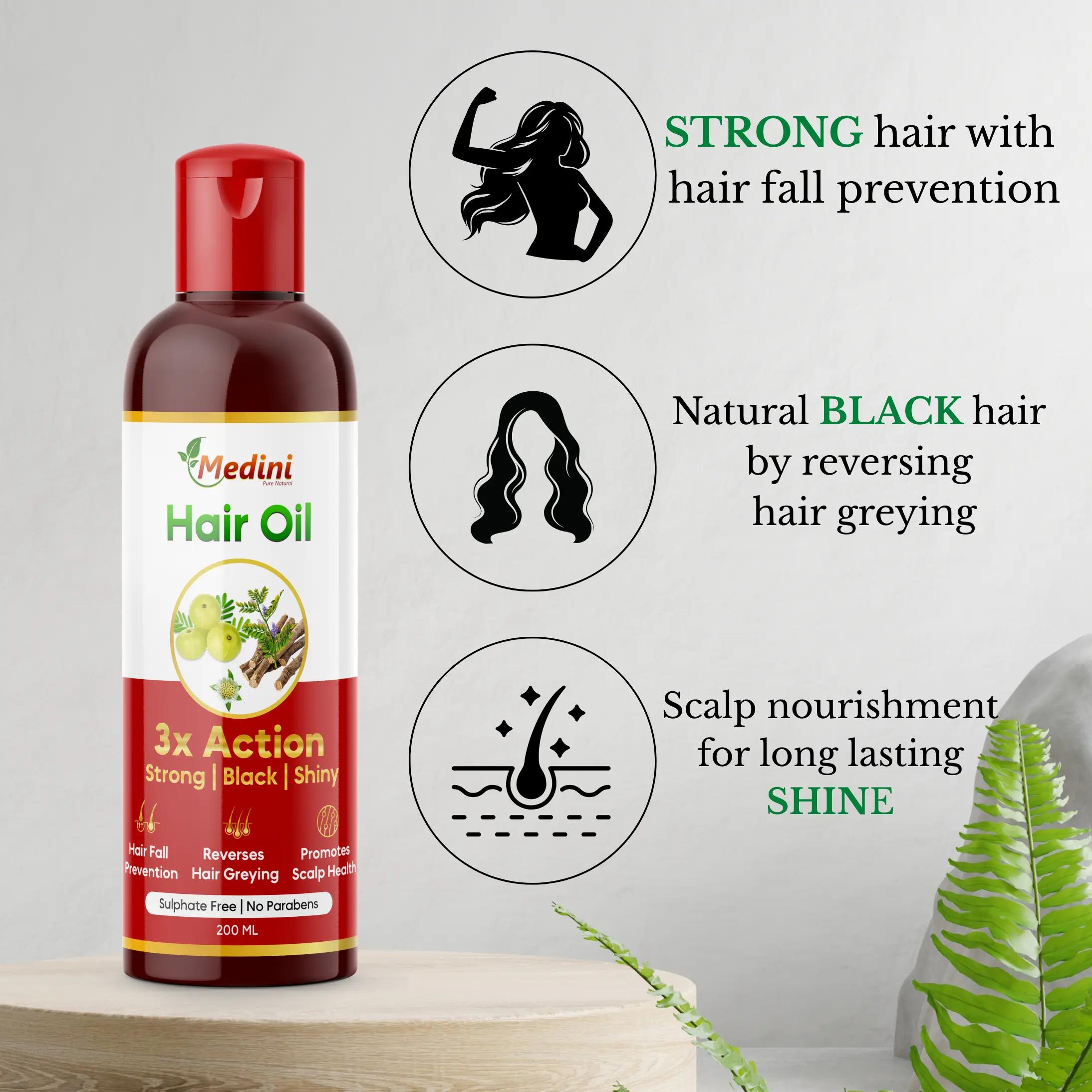 Medini 3x Hair Oil cover photo